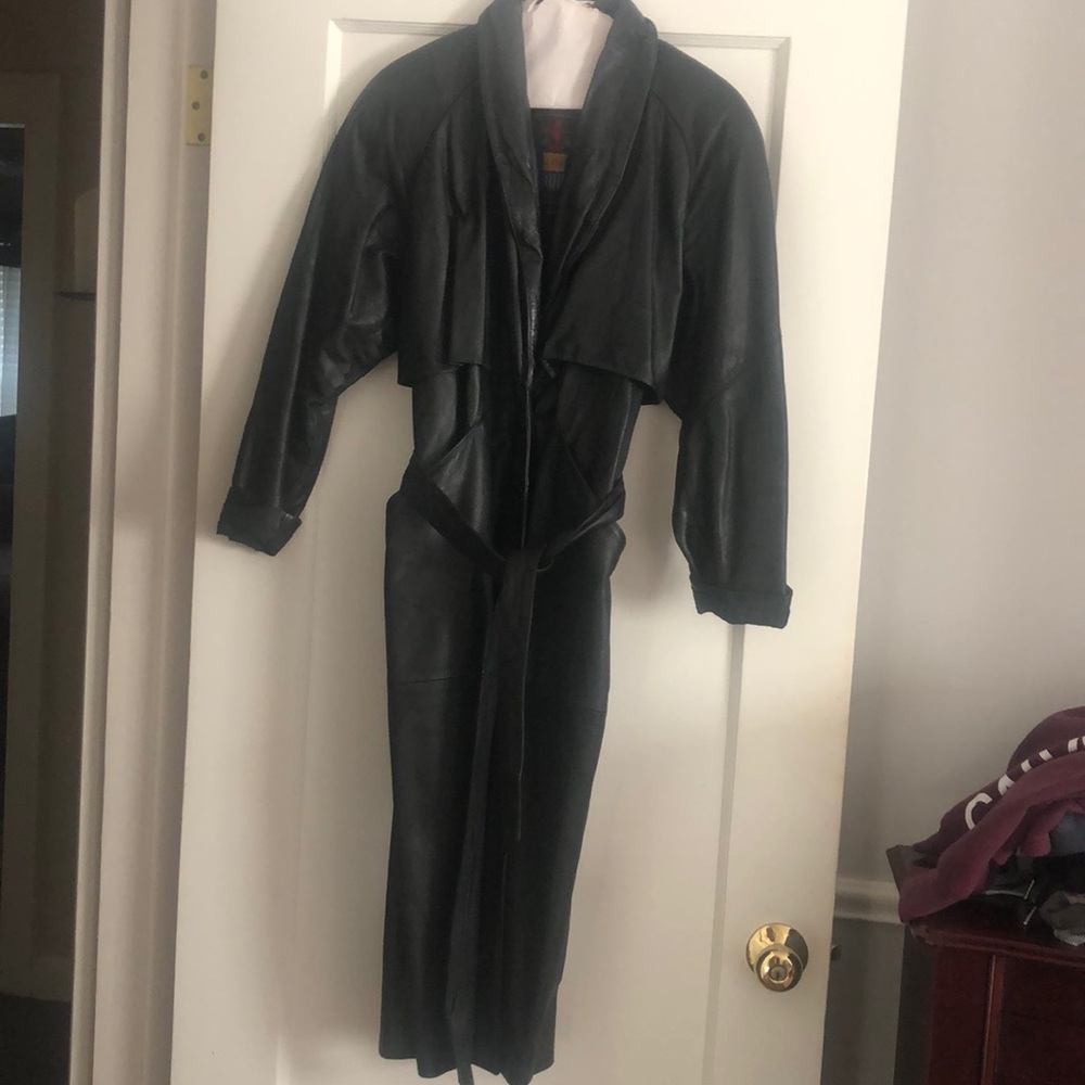 Leather Coat